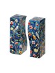 Yair Emanuel Hand Painted Wood Fitted Salt ... | Salt & Pepper Shakers