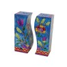 Yair Emanuel Hand Painted Wood Fitted Salt ... | Salt & Pepper Shakers