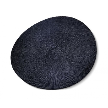 Womens Classic Blue Cotton Beret | Jewish Women Head Covering