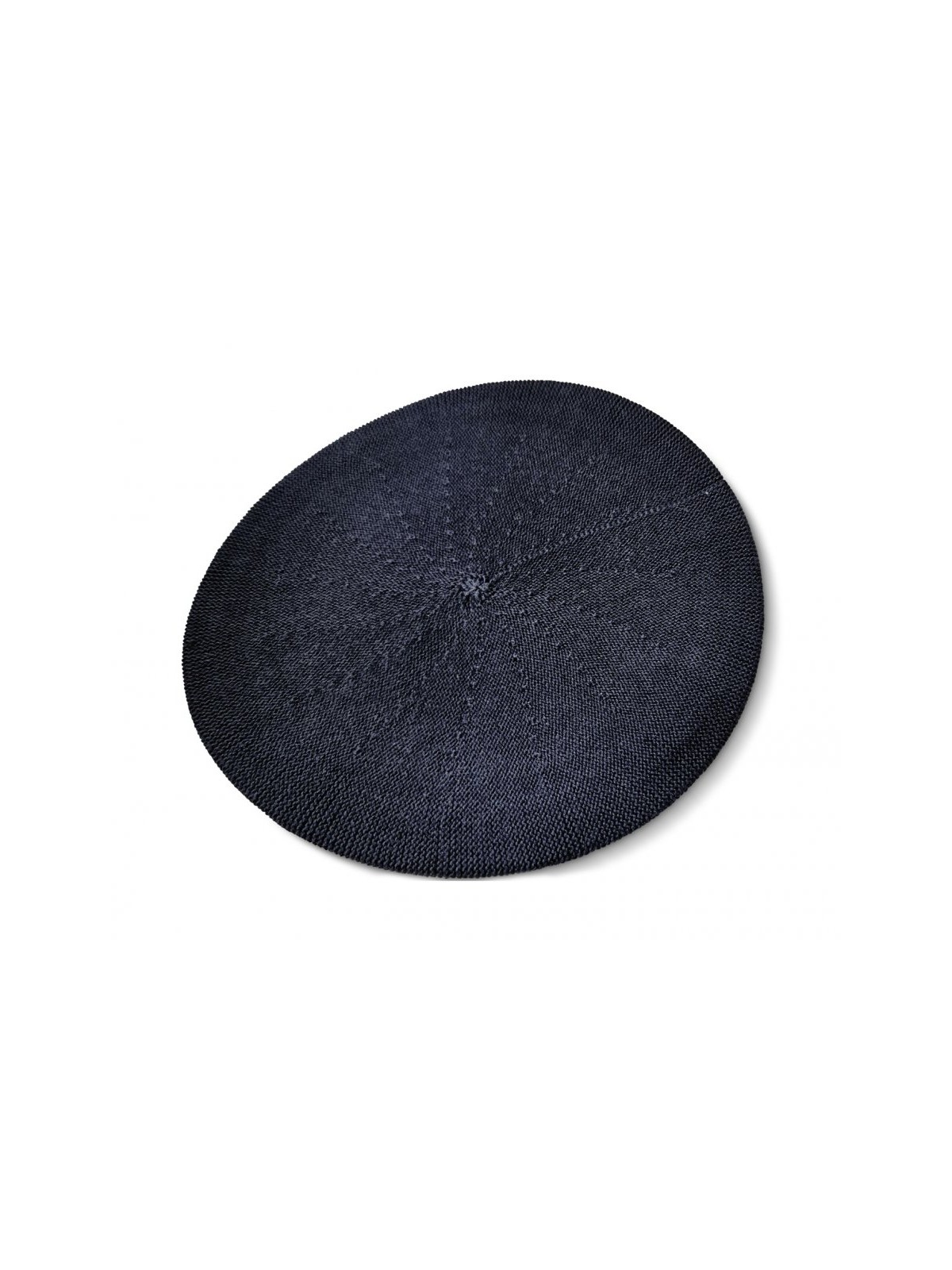 Béret classique en coton bleu Femme | Couvre-chef de femmes juives