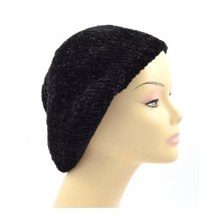 Knitted Womens Snood Beret with Inner ... | Jewish Women Head Covering