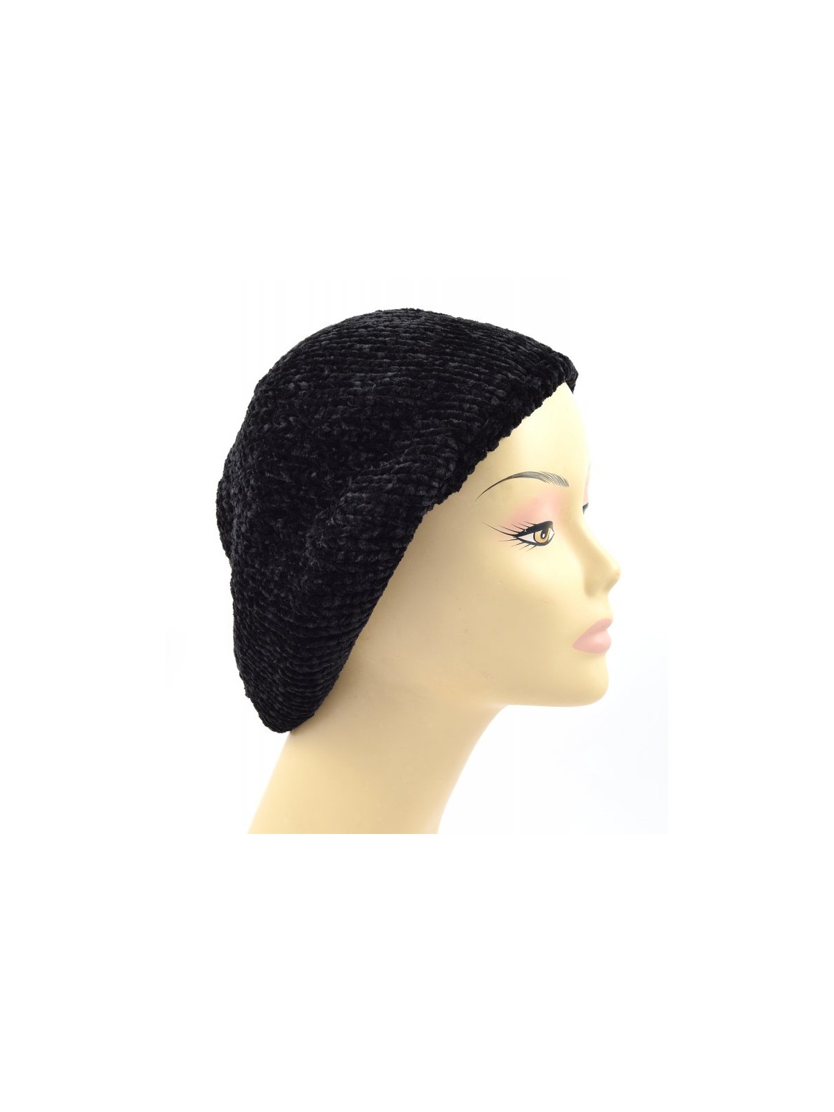 Knitted Womens Snood Beret with Inner ... | Jewish Women Head Covering