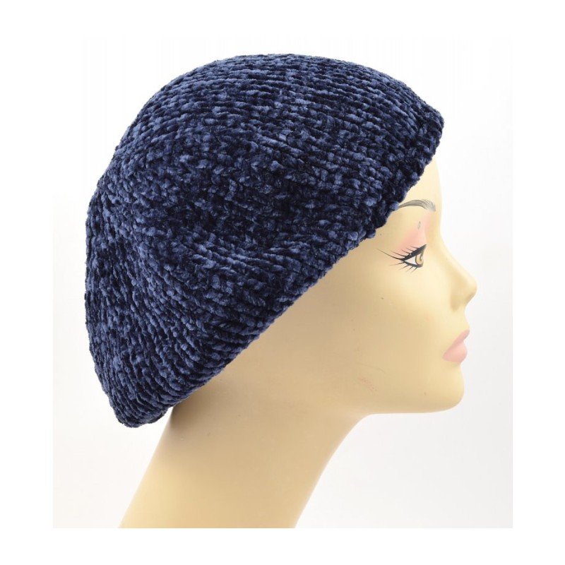 Knitted Womens Snood Beret with Inner ... | Jewish Women Head Covering
