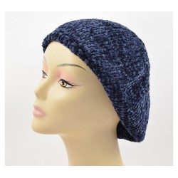 Knitted Womens Snood Beret with Inner ... | Jewish Women Head Covering