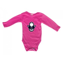 Hebrew Hamsa Baby Onesie | Jewish Baby Onesies