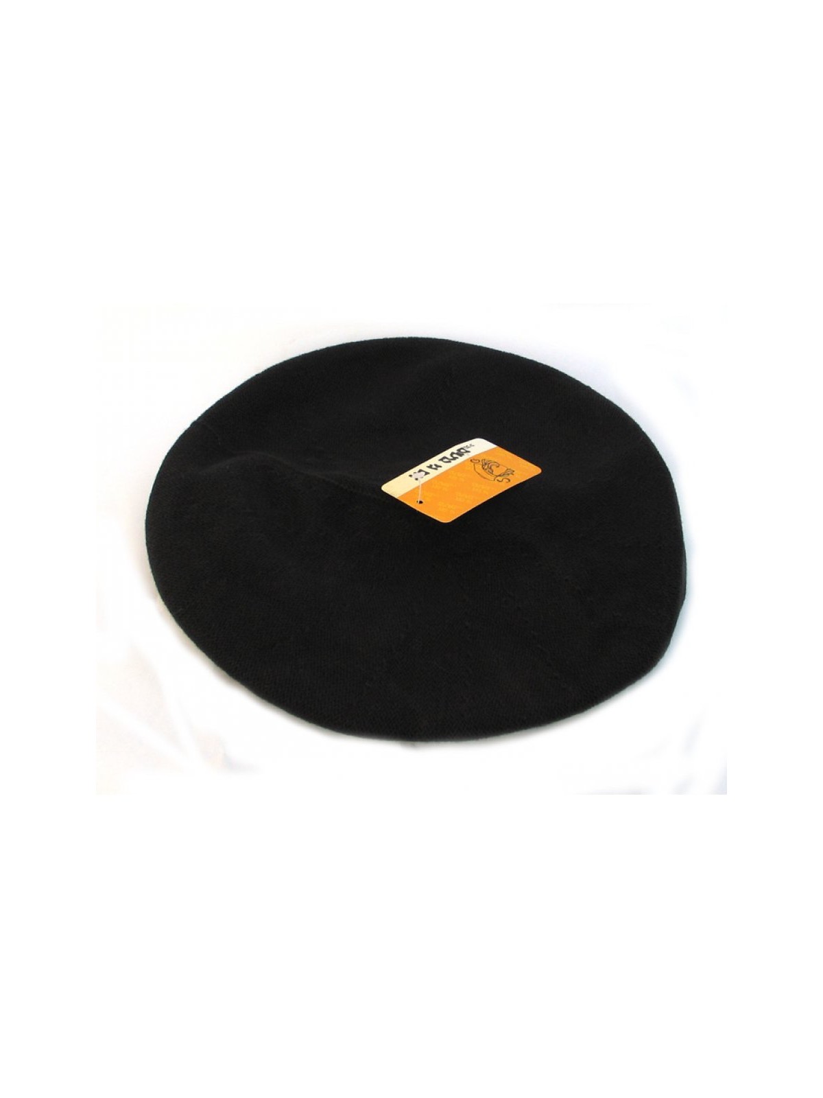 Womens Classic Black Cotton Beret | Jewish Women Head Covering