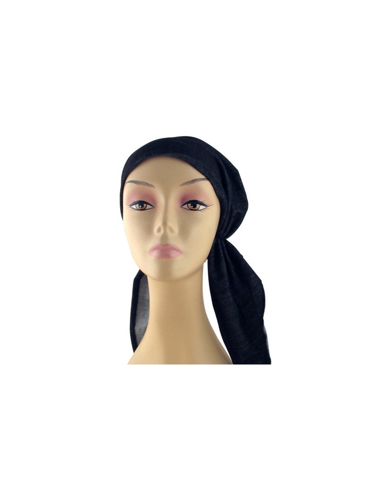 Denim Head Scarf | Jewish Women Head Covering