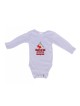 HebrewEnglish Baby Onesie Cherry on Top | Jewish Baby Onesies