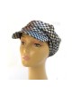 Casquette Argent Métallisé Et Noir Femme | Chapeaux et casquettes pour femmes juives