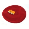 Womens Classic Red Cotton Beret | Jewish Women Head Covering