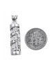 Sterling Silver Mezuzah Pendant Necklace ... | Jewish Gift from Israel