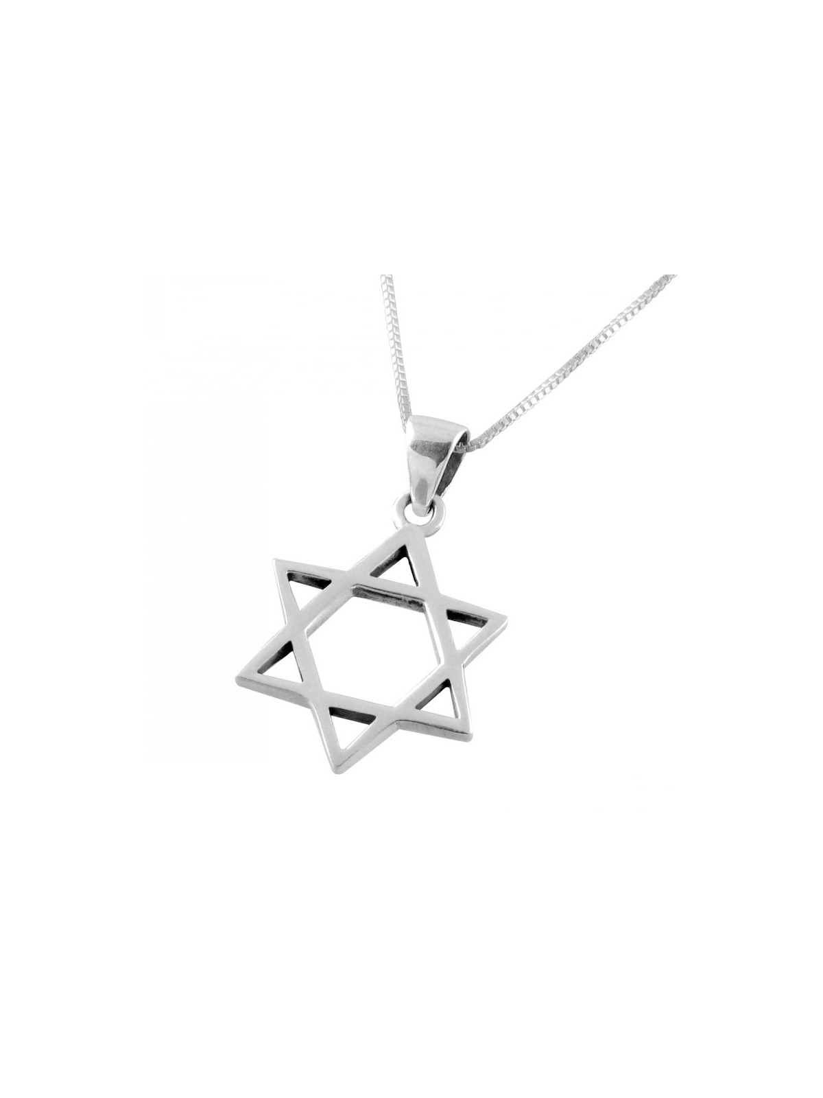 AJDesign Classique en Argent Sterling Étoile de... | Cadeau juif d'Israël