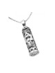 Collier pendentif mezouza en argent sterling... | Cadeau juif d'Israël