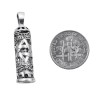 Mezuzah Necklace Pendant Sterling Silver ... | Jewish Gift from Israel