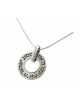 Shema Yisrael Hear O Israel Necklace Pendant in St... | Jewish Pendant