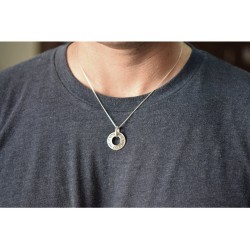 Shema Yisrael Hear O Israel Necklace Pendant in St... | Jewish Pendant
