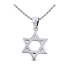 Pendentif collier étoile de David pour femmes... | Cadeau juif d'Israël