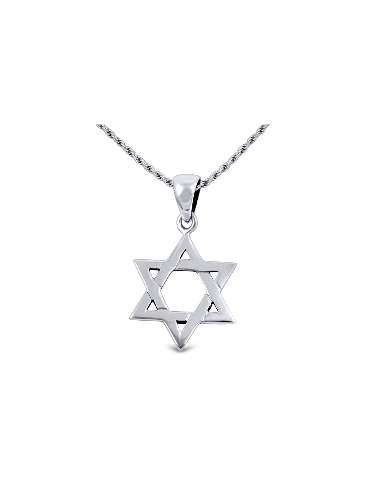 תליון שרשרת מגן דוד לנשים ... | מתנה יהודית מישראל