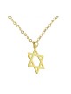 AJDesign Thin Classic 14k Gold Plated Sta... | Jewish Gift from Israel