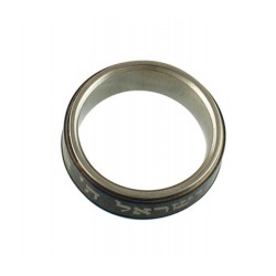 Stainless steel Black Revolving Shema Yisrael Ring | Jewish Rings
