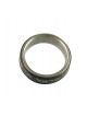 Stainless steel Black Revolving Shema Yisrael Ring | Jewish Rings