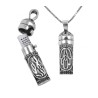 Sterling Silver Necklace with Mezuzah and... | Jewish Gift from Israel