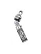 Sterling Silver Necklace with Mezuzah and... | Jewish Gift from Israel