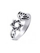 Sterling Silver Grafted Ring Spiritual Religious Jew... | Jewish Rings
