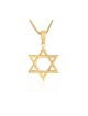 14K Gold Necklace Classic Shaped Star of... | 14k Gold Judaica Jewelry