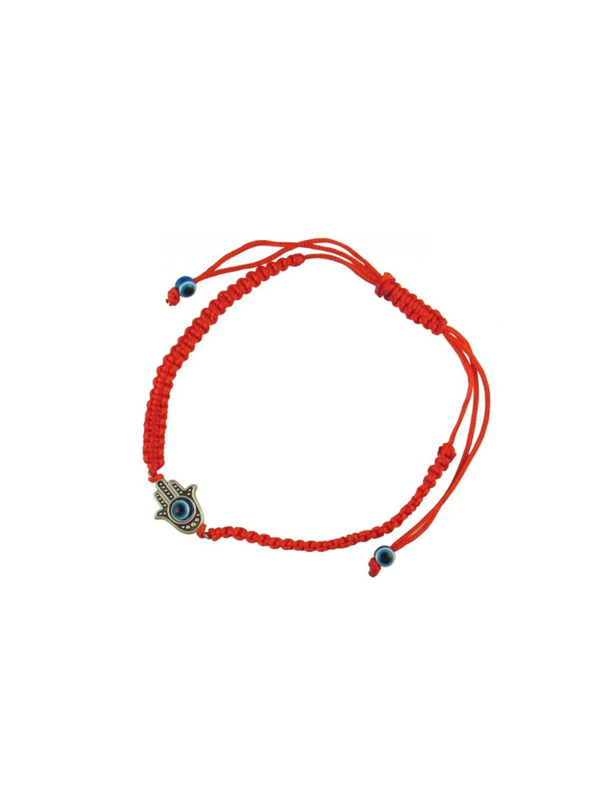 Braided Red Cord Kabbalah Bracelet Filigr... | Jewish Gift from Israel