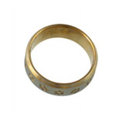 Stainless Steel Ring Gold with Star of David | Jewish Rings