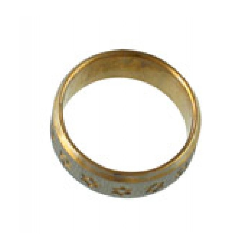 Stainless Steel Ring Gold with Star of David | Jewish Rings