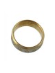 Stainless Steel Ring Gold with Star of David | Jewish Rings