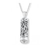 Mezuzah Necklace Pendant in Sterling Silv... | Jewish Gift from Israel