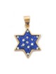 Blue Stone and Zircon Star of David Penda... | Jewish Gift from Israel