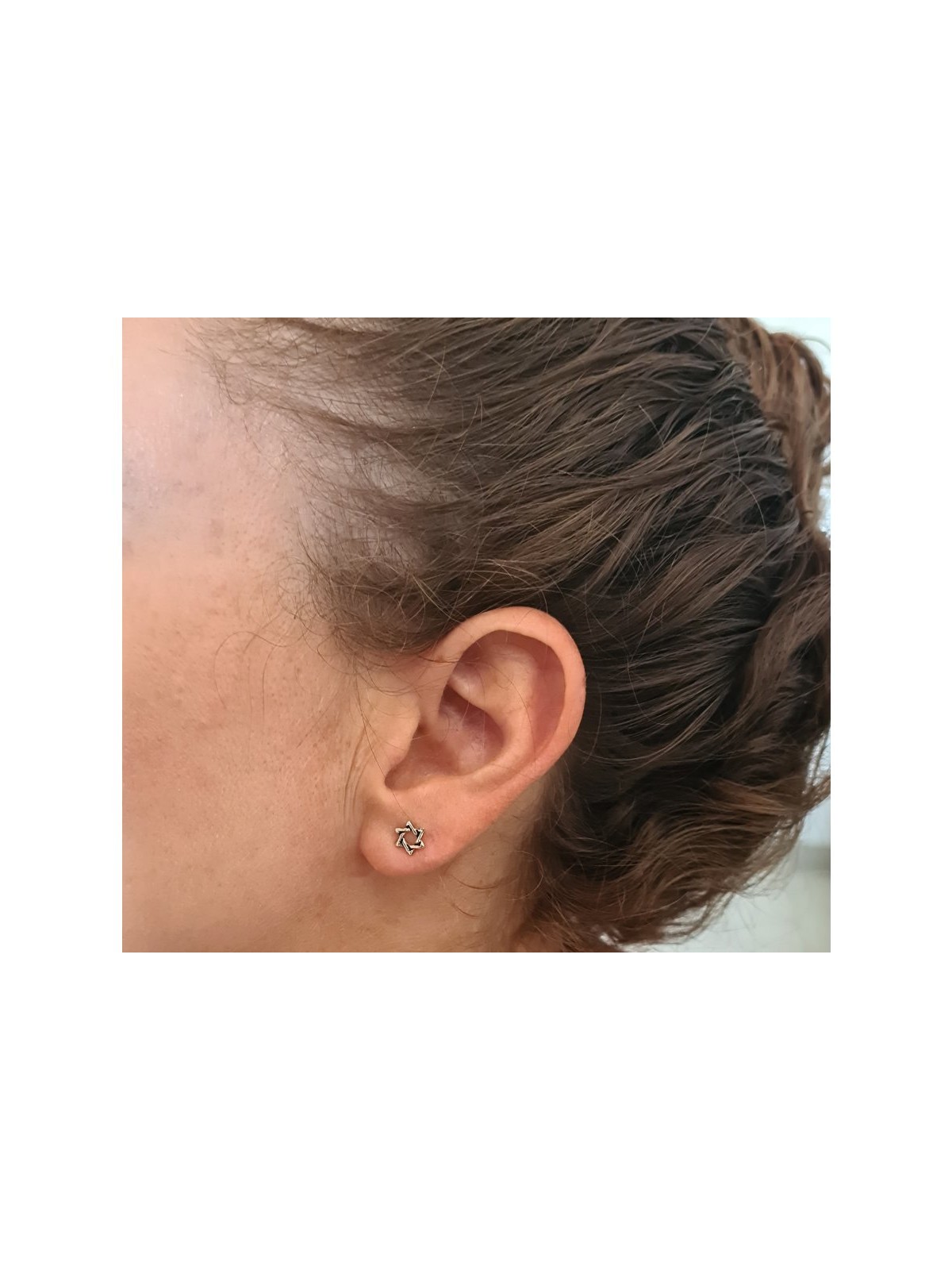 Star of David 925 Sterling Silver Stud Earrings | Earrings