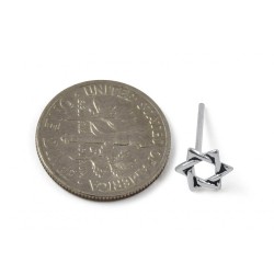 Star of David 925 Sterling Silver Stud Earrings | Earrings