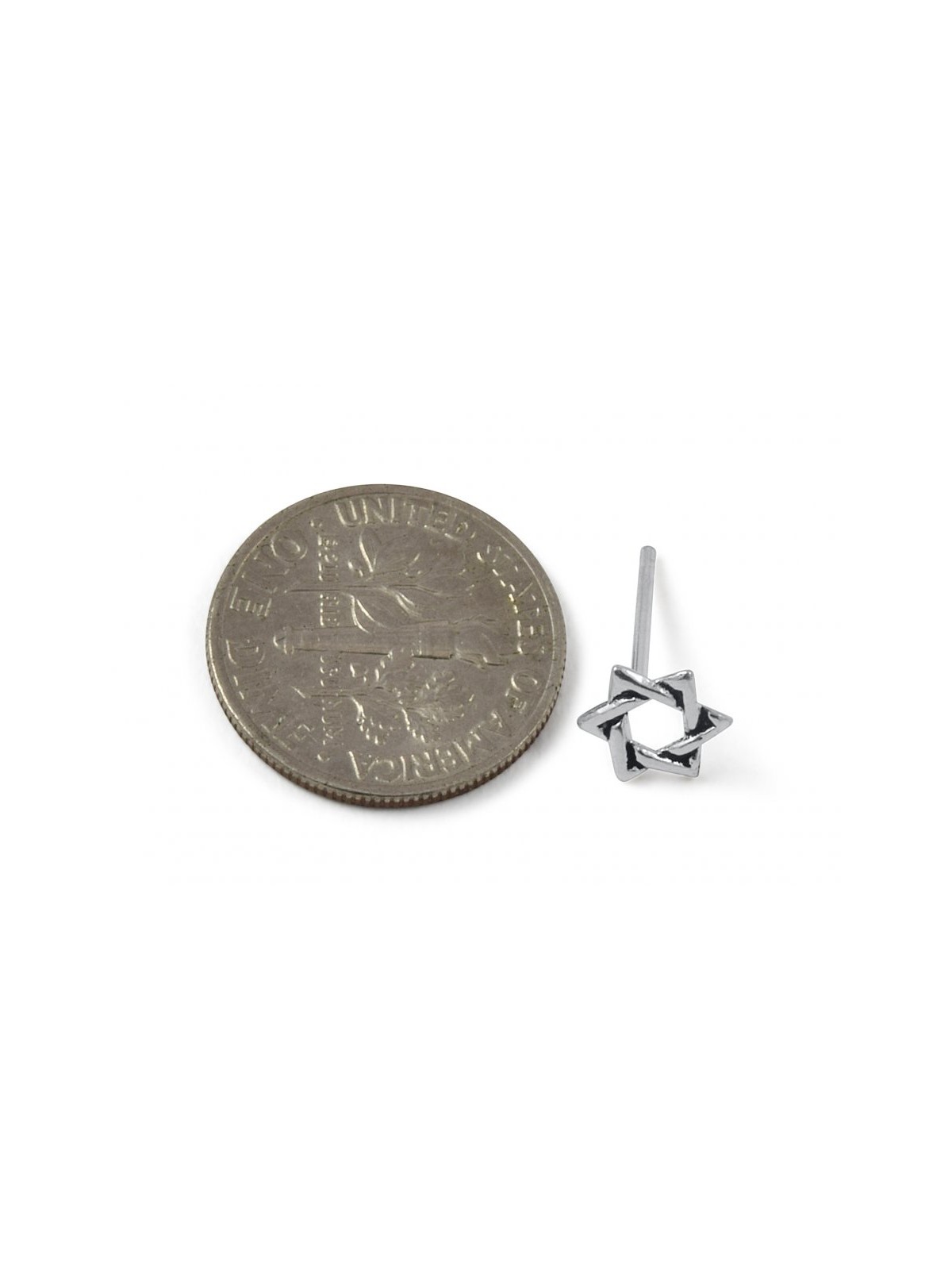 Star of David 925 Sterling Silver Stud Earrings | Earrings