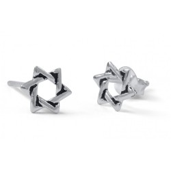 Star of David 925 Sterling Silver Stud Earrings | Earrings