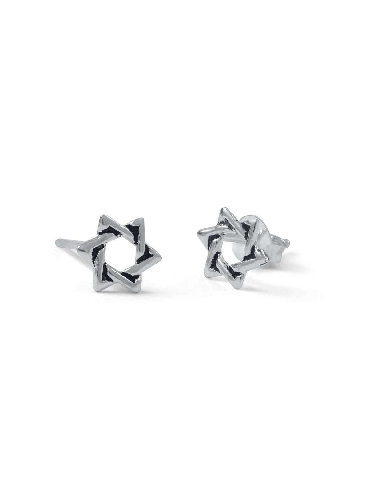 Star of David 925 Sterling Silver Stud Earrings | Earrings