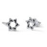 Star of David 925 Sterling Silver Stud Earrings | Earrings