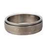 Stainless Steel Revolving Star of David Ring | Jewish Rings