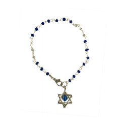 Bracelet Kabbale en perles avec pierres décoratives... | Bracelets - jusqu'à 10 $