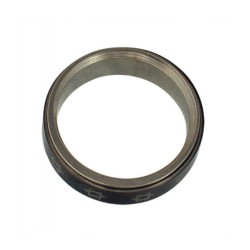 Stainless Steel Black Revolving Star of David Ring | Jewish Rings