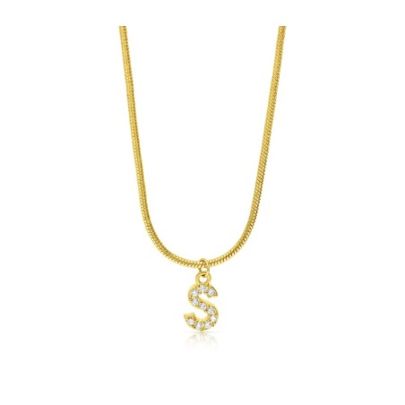 Chaîne serpent en argent sterling plaqué or N... | Bijoux de mode israéliens