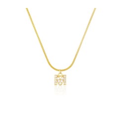 Gold Plated Sterling Silver Snake Chain N... | Israeli Fashion Jewelry