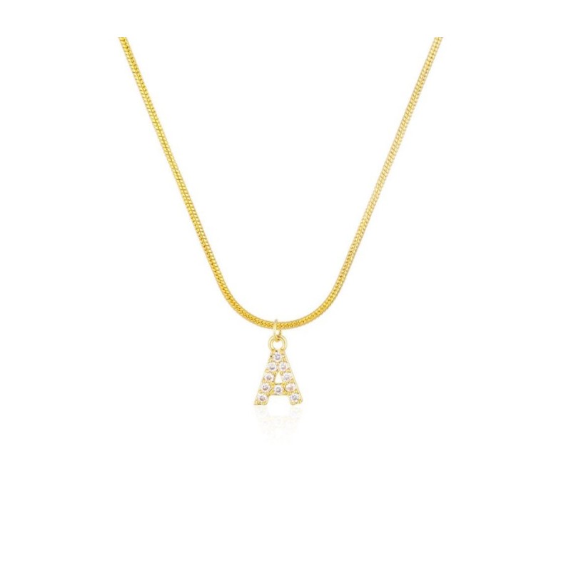 Gold Plated Sterling Silver Snake Chain N... | Israeli Fashion Jewelry