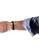 Bracelet en caoutchouc noir avec... | Bijoux de mode israéliens