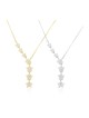 Collier Lariat en Argent Sterling Zircon St... | Bijoux de mode israéliens