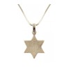 Rhodium Antique Finish Star of David Jeru... | Jewish Gift from Israel